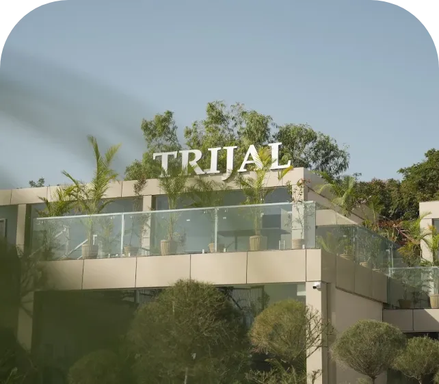 Trijal Restaurant building in Indore